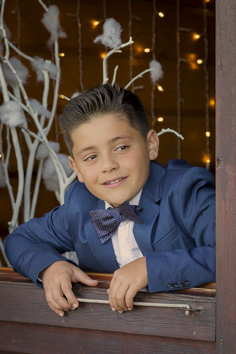 Fotografía niño navidad